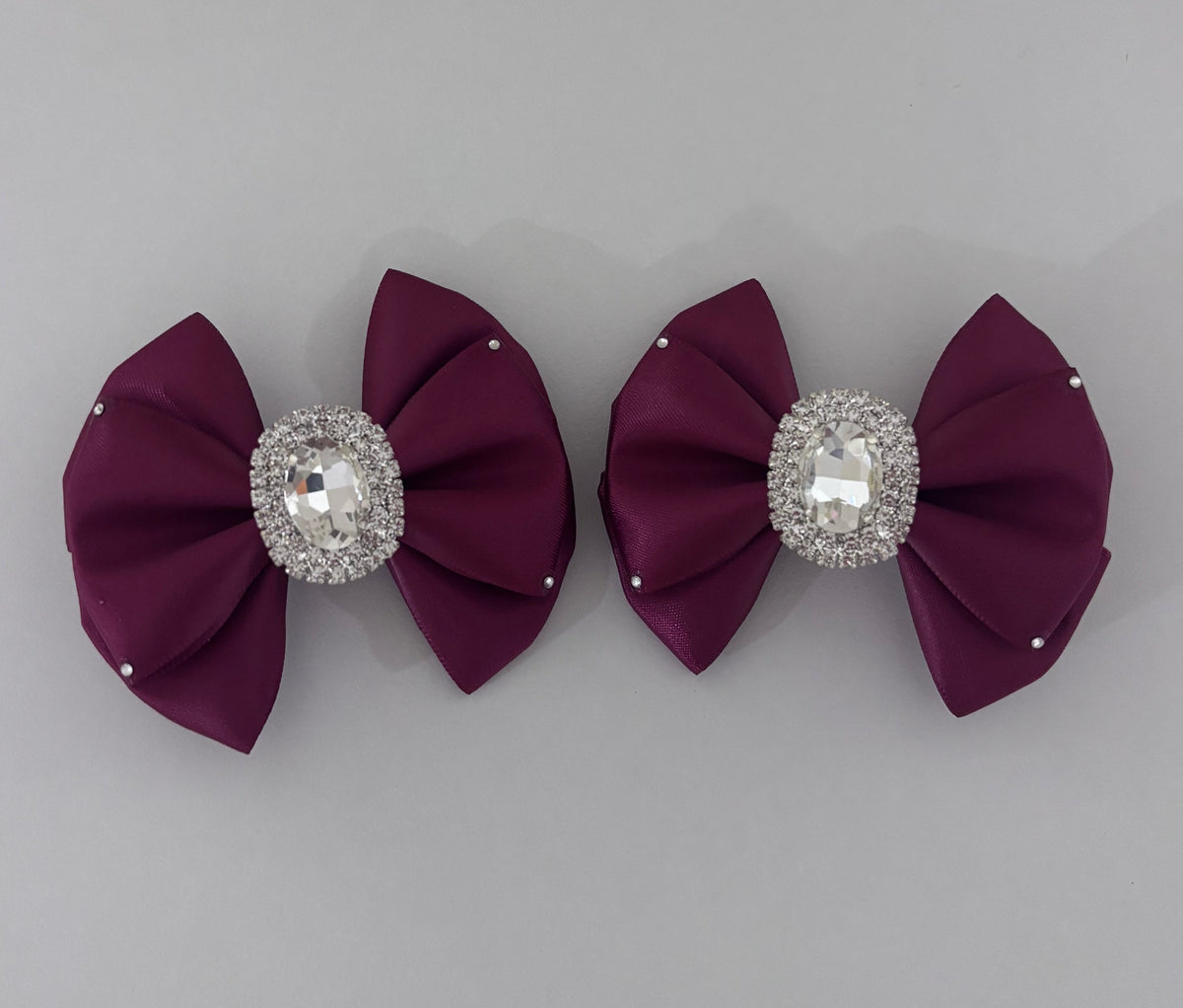 Burgundy medium piggies