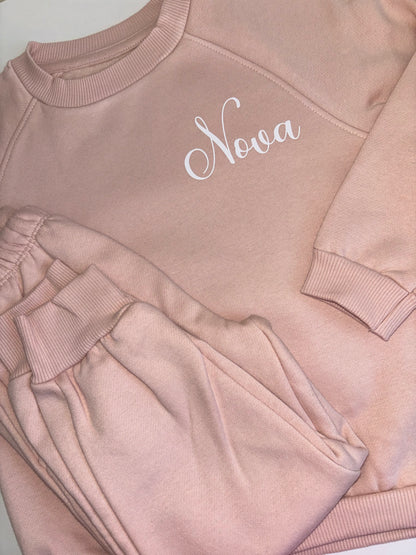 Dusty pink lounge set