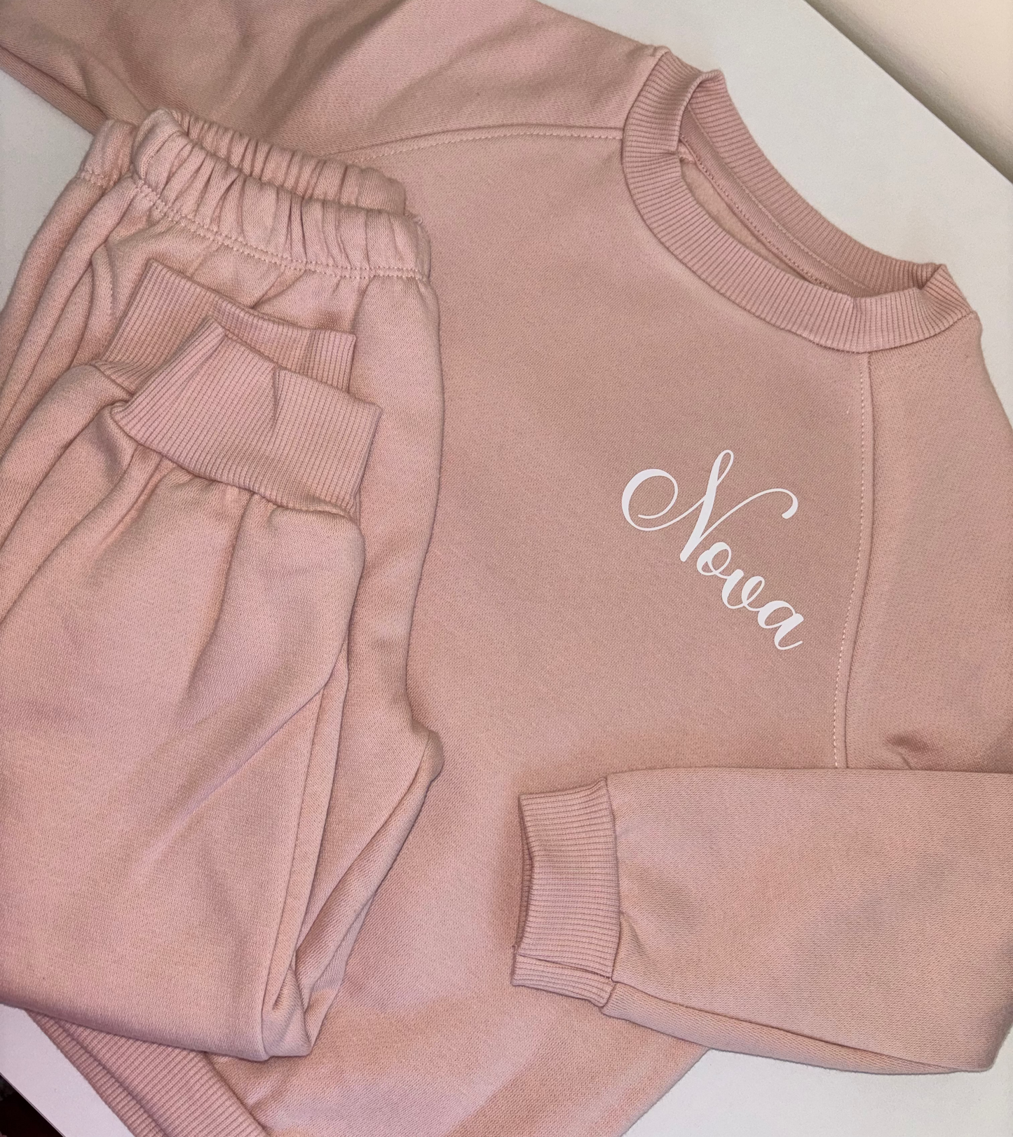 Dusty pink lounge set